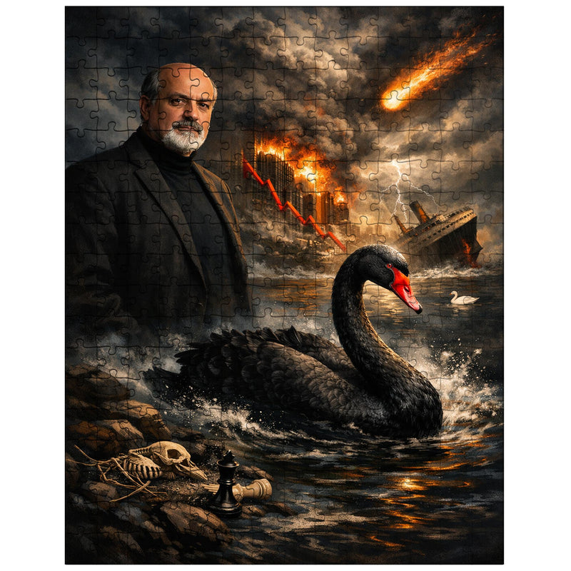 Nassim Nicholas Taleb black swan tableau jigsaw puzzle