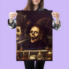 Natura Morta Macabra by Jacopo Ligozzi, 1604 poster 3