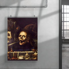 Natura Morta Macabra by Jacopo Ligozzi, 1604 poster 4