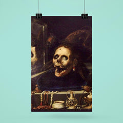 Natura Morta Macabra by Jacopo Ligozzi, 1604 poster 6