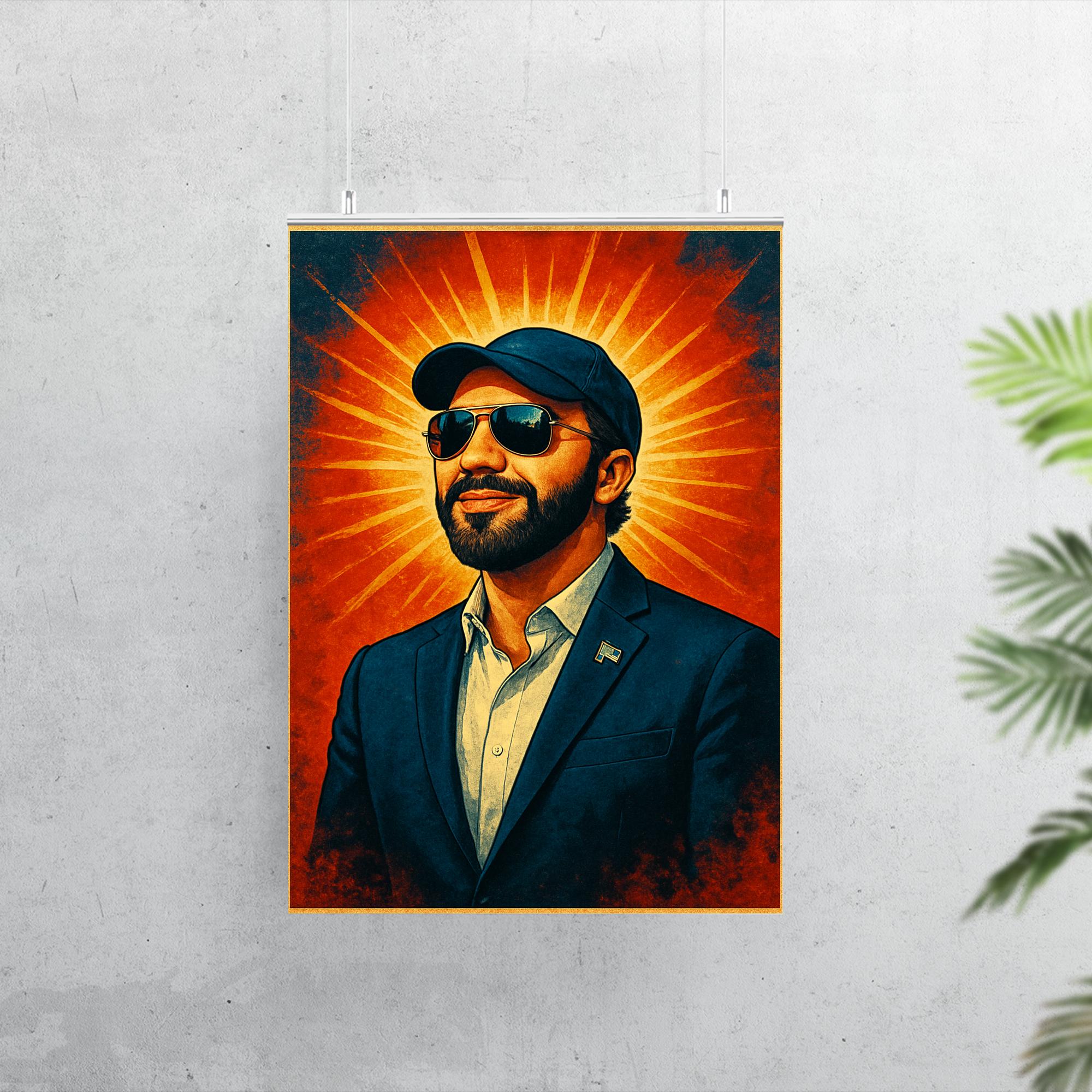 Nayib Bukele Poster Print — Museum-Quality 18