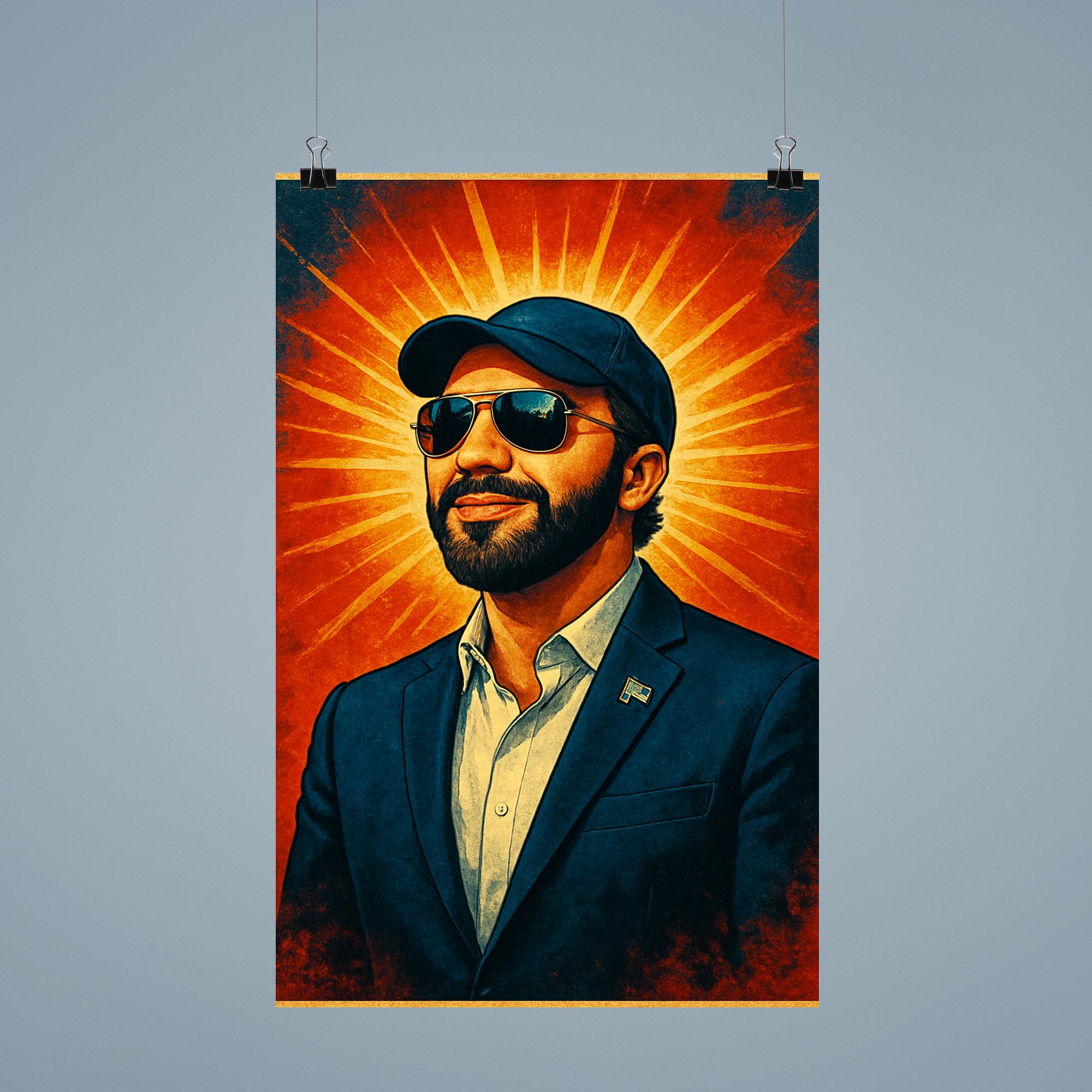 Nayib Bukele Poster Print — Museum-Quality 18