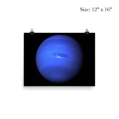 Neptune planet in space poster 3