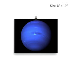 Neptune planet in space poster 4