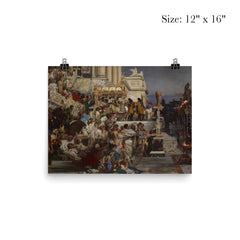 Nero's Torches by Henryk Siemiradzki, 1876 poster 3