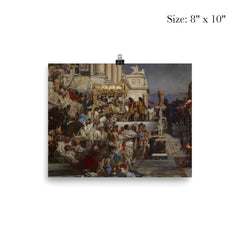 Nero's Torches by Henryk Siemiradzki, 1876 poster 4