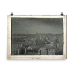 Newburyport, Massachusetts, 1839 poster on a plain backdrop in size 8"x10".