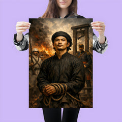 Nguyen Trung Truc before execution calm defiance poster 3