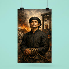 Nguyen Trung Truc before execution calm defiance poster 6