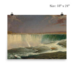 Niagara by Frederic Edwin Church poster 5