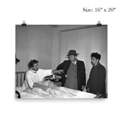 Nick Kuesis Points to James Morelli, Chicago 1947 poster 2