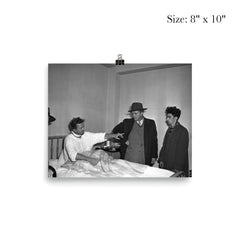 Nick Kuesis Points to James Morelli, Chicago 1947 poster 4