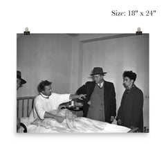 Nick Kuesis Points to James Morelli, Chicago 1947 poster 5