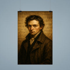 Niels Henrik Abel threadbare coat and formulas poster 9