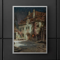 Night in the Summer by Georg Janny, 1926 poster 5