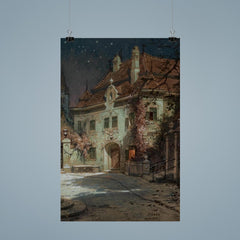 Night in the Summer by Georg Janny, 1926 poster 9