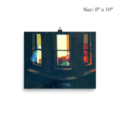 Night Windows by Edward Hopper poster 4