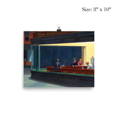 Nighthawks by Edward Hopper poster 4