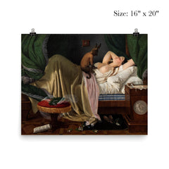 Nightmare by Ditlev Blunck, 1846 poster 2