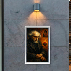 Nikolai Berdyaev amid exile and icon lamp poster 2