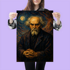 Nikolai Berdyaev mystical exile portrait poster 3