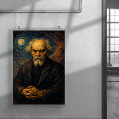 Nikolai Berdyaev mystical exile portrait poster 4
