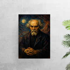 Nikolai Berdyaev mystical exile portrait poster 7