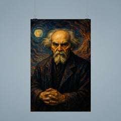Nikolai Berdyaev mystical exile portrait poster 9