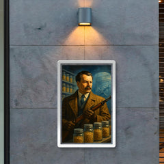 Nikolai Vavilov guarding seed vault futures poster 2