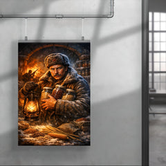 Nikolai Vavilov preserving seeds against famine poster 4