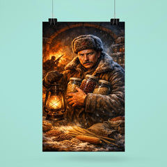 Nikolai Vavilov preserving seeds against famine poster 6