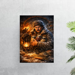 Nikolai Vavilov preserving seeds against famine poster 7