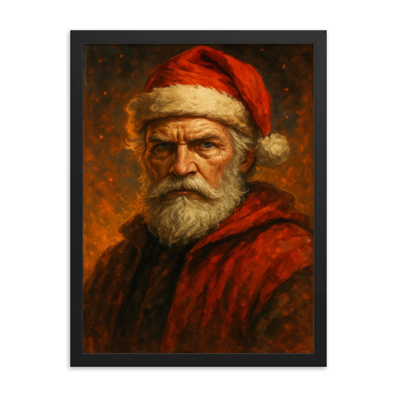 Nikolaus Friedrich framed print on a plain backdrop in size 18