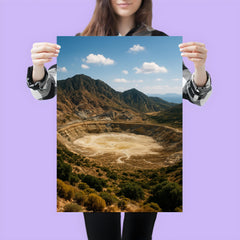 Nisyros Volcano Caldera Greece poster 3