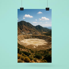Nisyros Volcano Caldera Greece poster 6