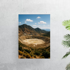 Nisyros Volcano Caldera Greece poster 7