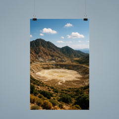 Nisyros Volcano Caldera Greece poster 9
