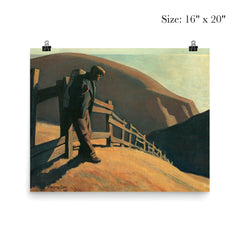 No Place to Go by Maynard Dixon, 1935 poster 2