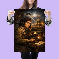 Noor Inayat Khan wireless set in occupied Paris poster 3