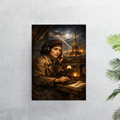 Noor Inayat Khan wireless set in occupied Paris poster 7