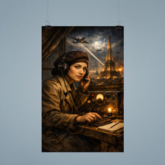 Noor Inayat Khan wireless set in occupied Paris poster 9