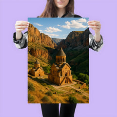 Noravank Monastery Gorge Armenia poster 3