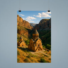 Noravank Monastery Gorge Armenia poster 9