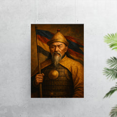 Nurhaci banner founder portrait poster 7