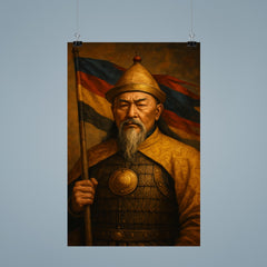 Nurhaci banner founder portrait poster 9