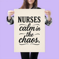 Nurses calm in the chaos poster 3