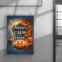 Nurses carry calm into chaos poster 4