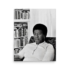 Octavia Butler poster on a plain backdrop in size 16"x20".