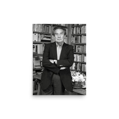 Octavio Paz poster on a plain backdrop in size 12"x16".