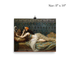 Odalisque by Henri Adrien Tanoux poster 4